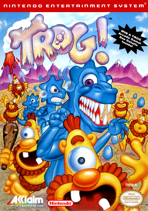 Trog! (USA) box art